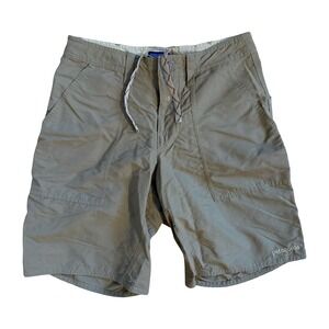Patagonia Men's Nylon Hiking Shorts Khaki Outdoors Activewear Size 28‎